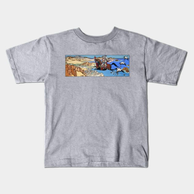 One Thousand and One Nights Kids T-Shirt by UndiscoveredWonders